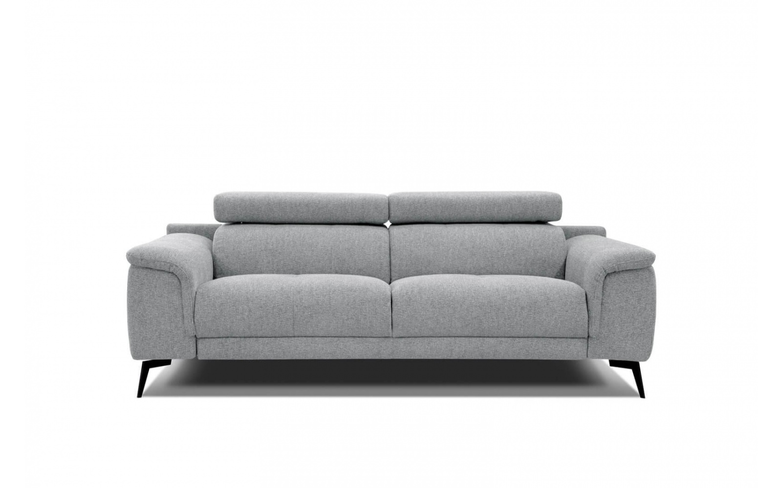 Canapé droit XXL 3 places avec appuie-têtes réglables FIERO