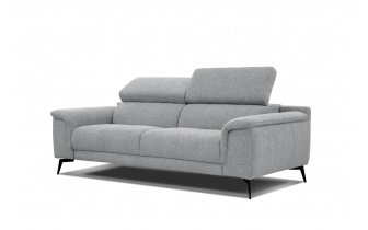 Canapé droit XXL 3 places avec appuie-têtes réglables FIERO