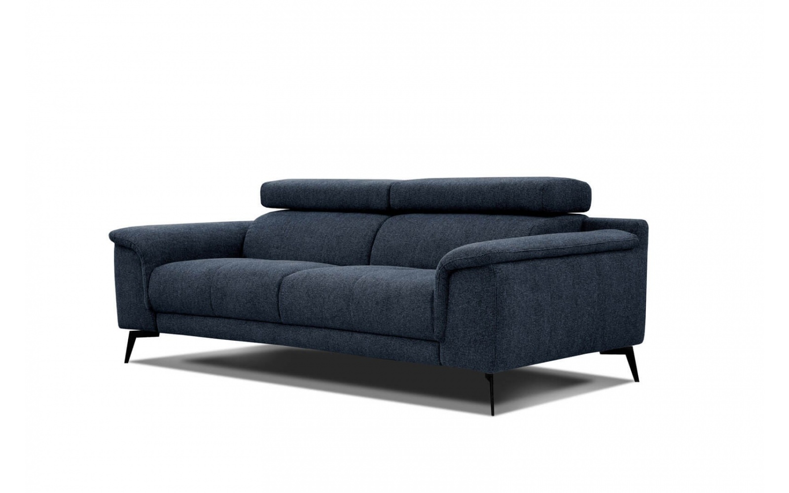 Canapé droit XXL 3 places avec appuie-têtes réglables FIERO