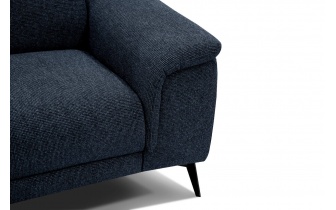 Canapé droit XXL 3 places avec appuie-têtes réglables FIERO