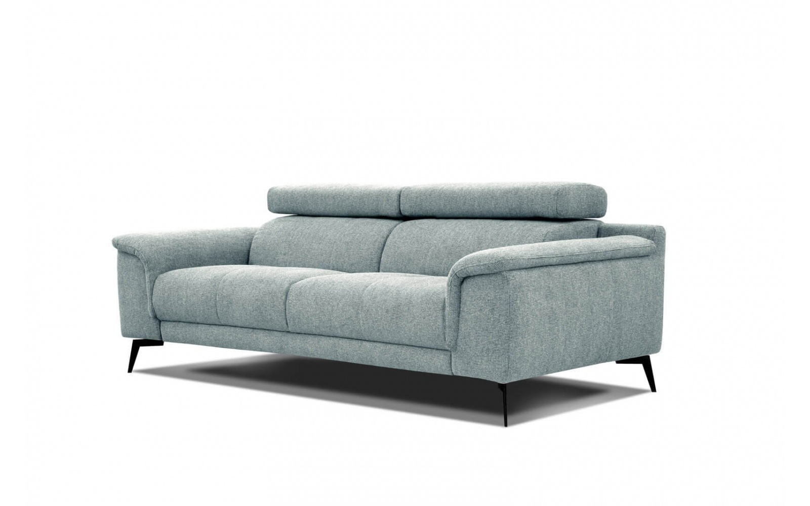 Canapé droit XXL 3 places avec appuie-têtes réglables FIERO