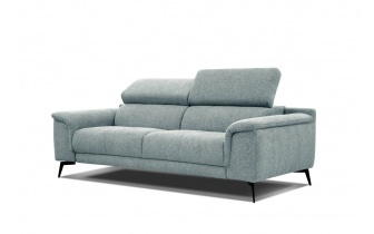 Canapé droit XXL 3 places avec appuie-têtes réglables FIERO