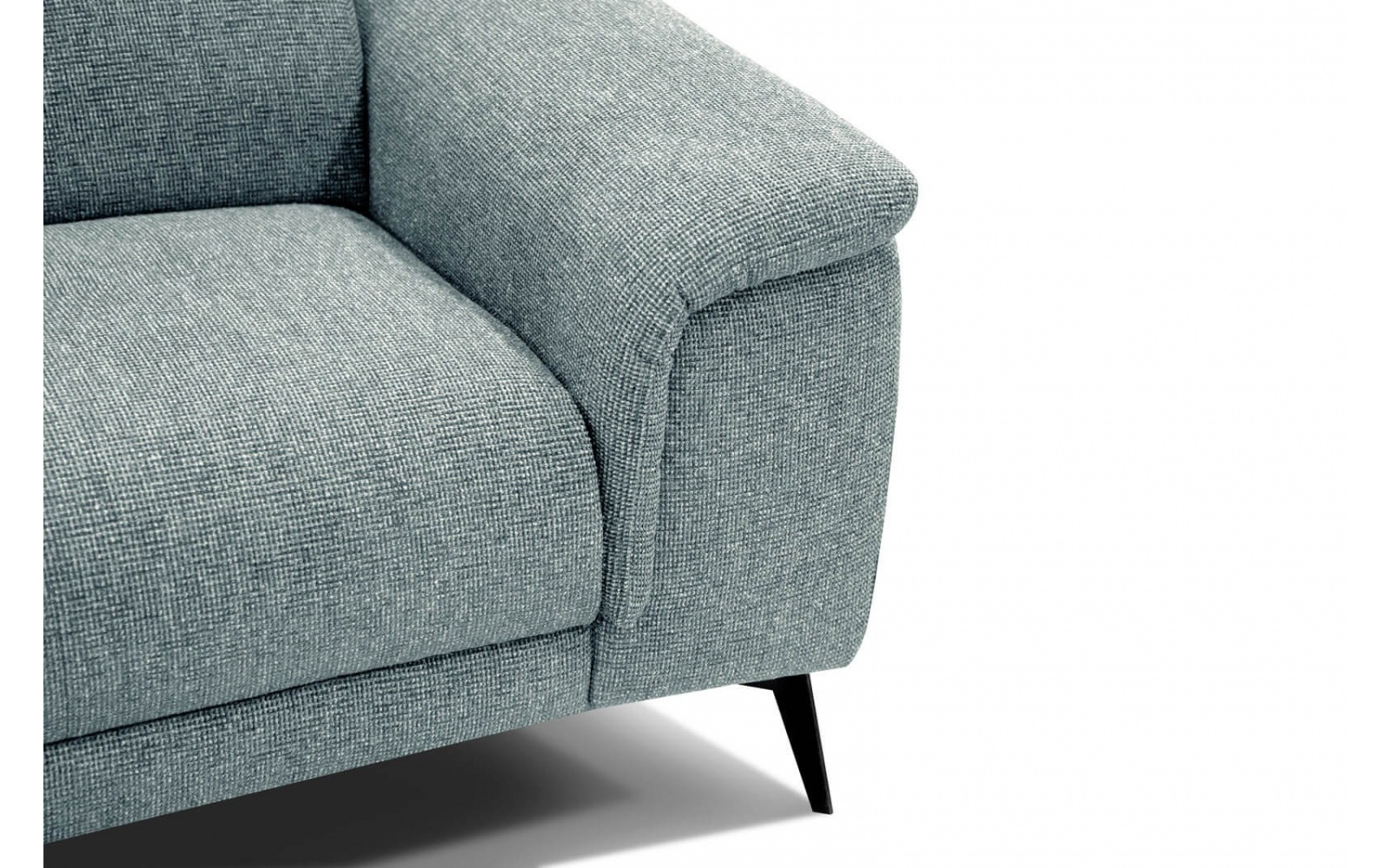 Canapé droit XXL 3 places avec appuie-têtes réglables FIERO