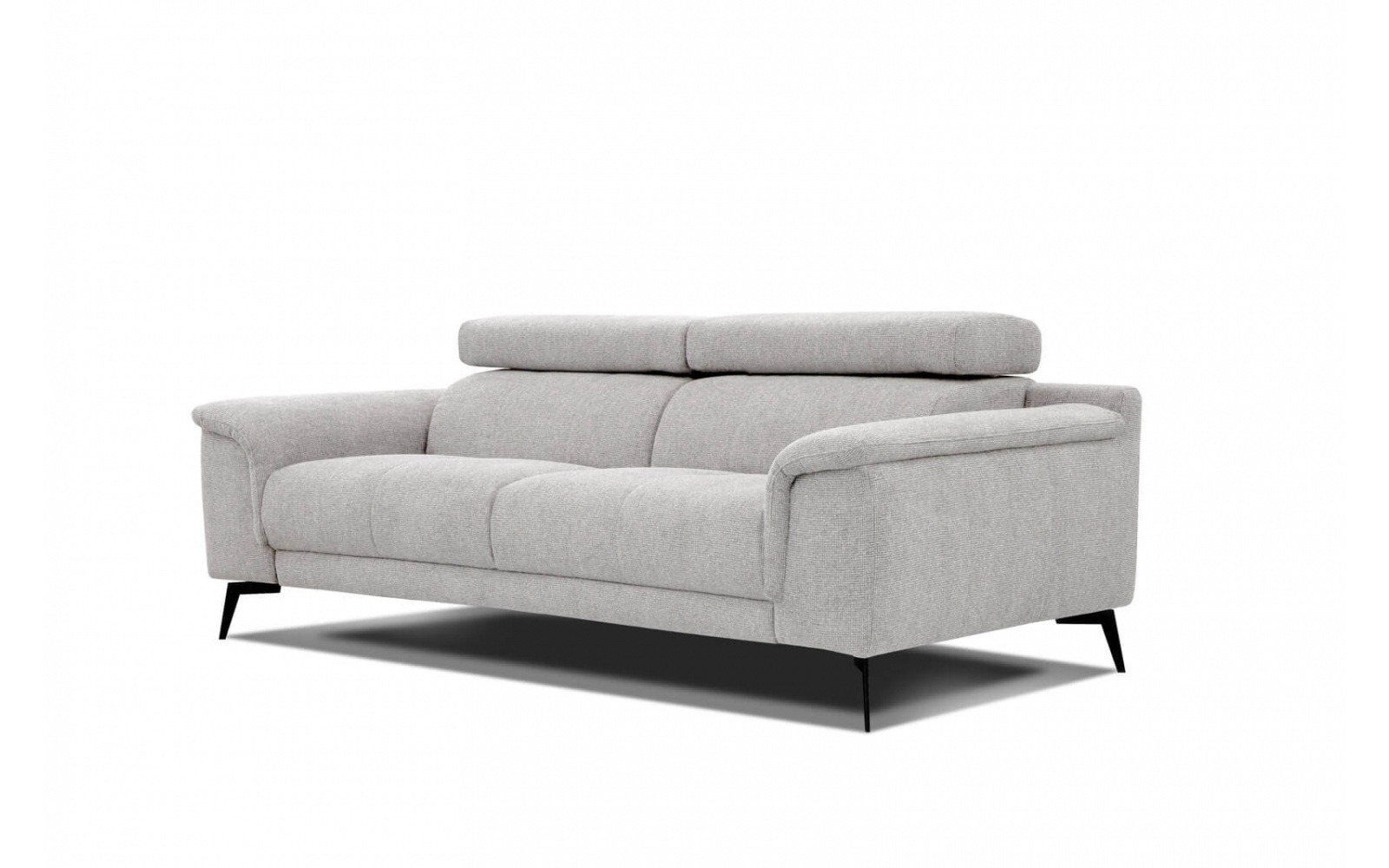 Canapé droit XXL 3 places avec appuie-têtes réglables FIERO