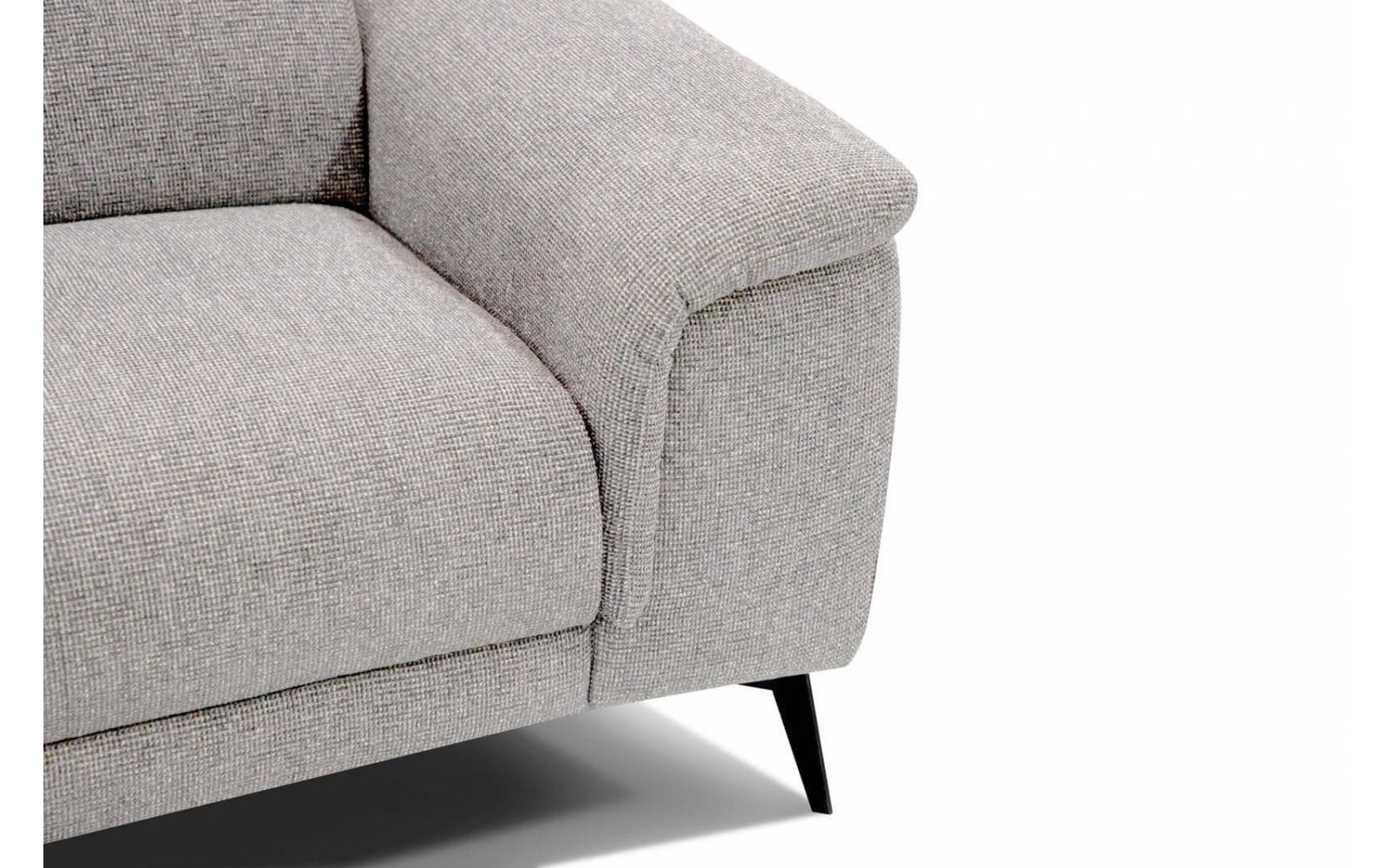 Canapé droit XXL 3 places avec appuie-têtes réglables FIERO