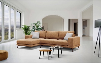 Canapé d'angle gauche 4 places MEDIOLANE