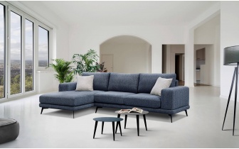 Canapé d'angle gauche 4 places MEDIOLANE