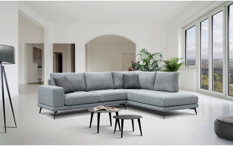 Canapé d’angle droit 5 places MEDIOLANE