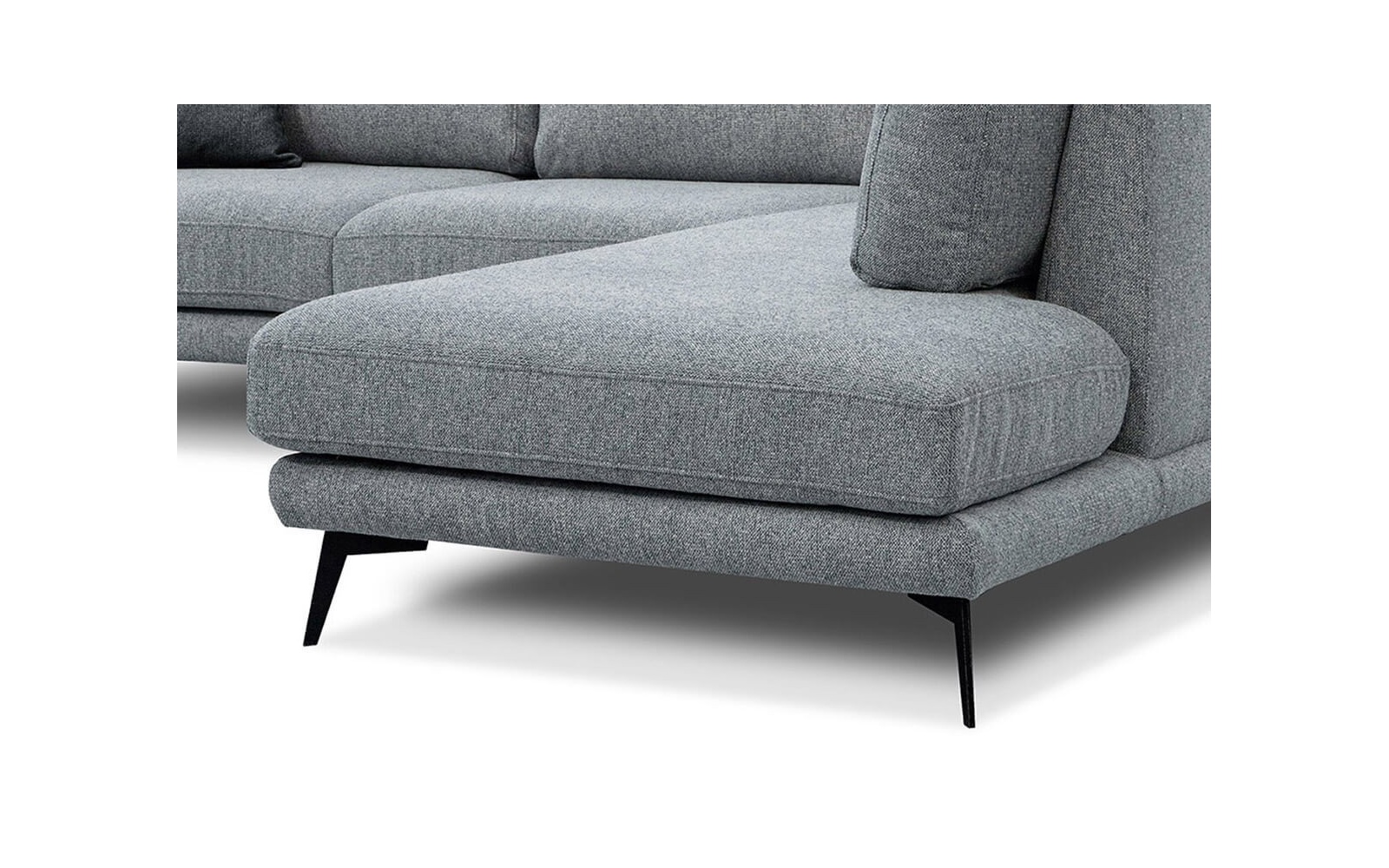 Canapé d’angle droit 5 places MEDIOLANE