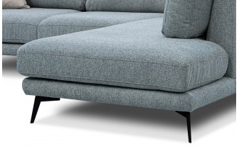 Canapé d’angle droit 5 places MEDIOLANE