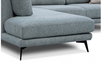 Canapé d'angle gauche 5 places MEDIOLANE