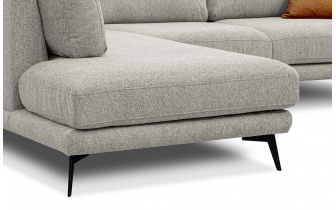 Canapé d'angle gauche 5 places MEDIOLANE