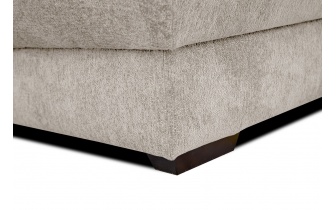 Canapé d'angle droit avec appuis-tête réglables 5 places CALVERA