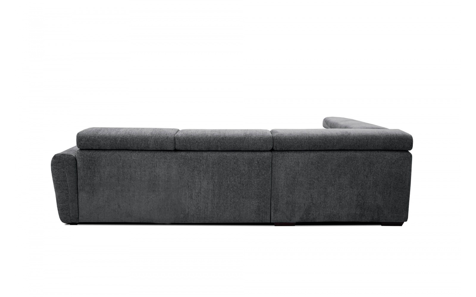 Canapé d'angle gauche avec appuis-tête réglables 5 places CALVERA