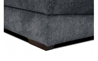 Canapé d'angle gauche avec appuis-tête réglables 5 places CALVERA