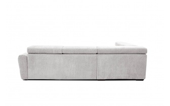 Canapé d'angle gauche avec appuis-tête réglables 5 places CALVERA