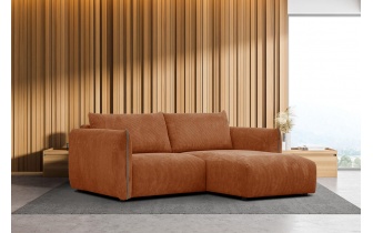 Canapé d'angle droit 3 places TAUER