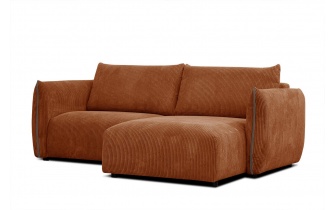 Canapé d'angle droit 3 places TAUER