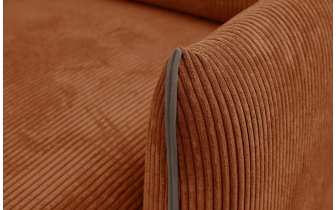 Canapé d'angle droit 3 places TAUER