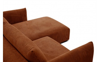 Canapé d'angle droit 3 places TAUER