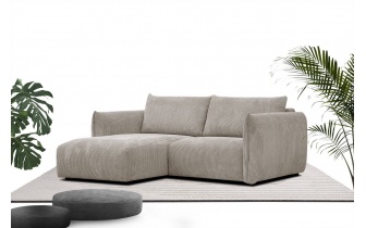 Canapé d'angle gauche 3 places TAUER