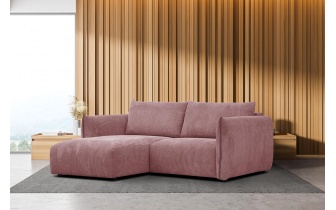 Canapé d'angle gauche 3 places TAUER