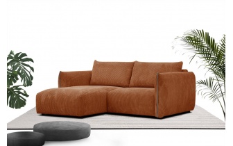 Canapé d'angle gauche 3 places TAUER