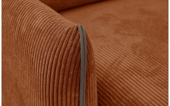 Canapé d'angle gauche 3 places TAUER