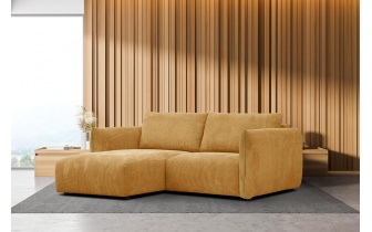 Canapé d'angle gauche 3 places TAUER