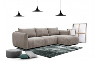 Canapé d'angle droit 4 places TAUER