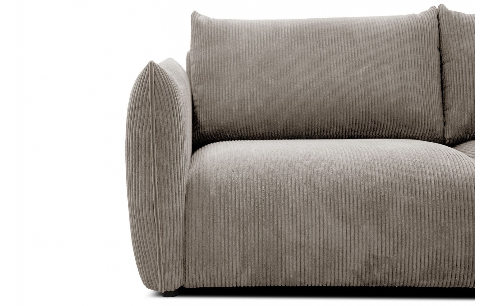 Canapé d'angle droit 4 places TAUER