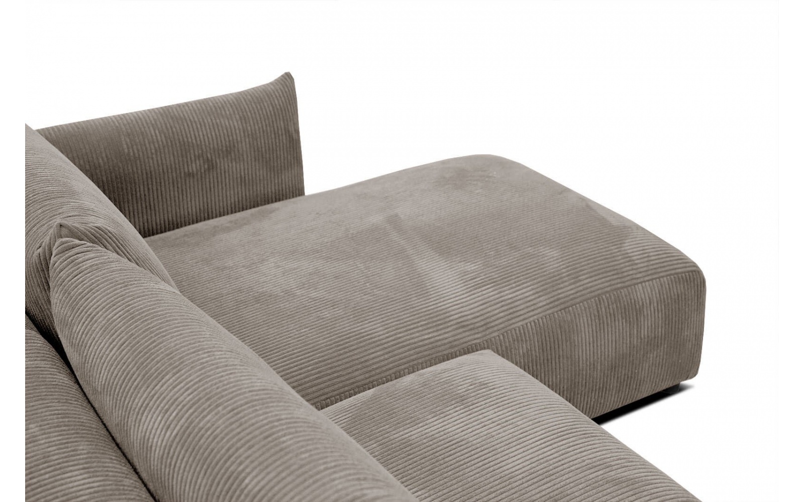 Canapé d'angle droit 4 places TAUER