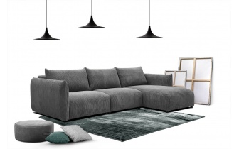 Canapé d'angle droit 4 places TAUER