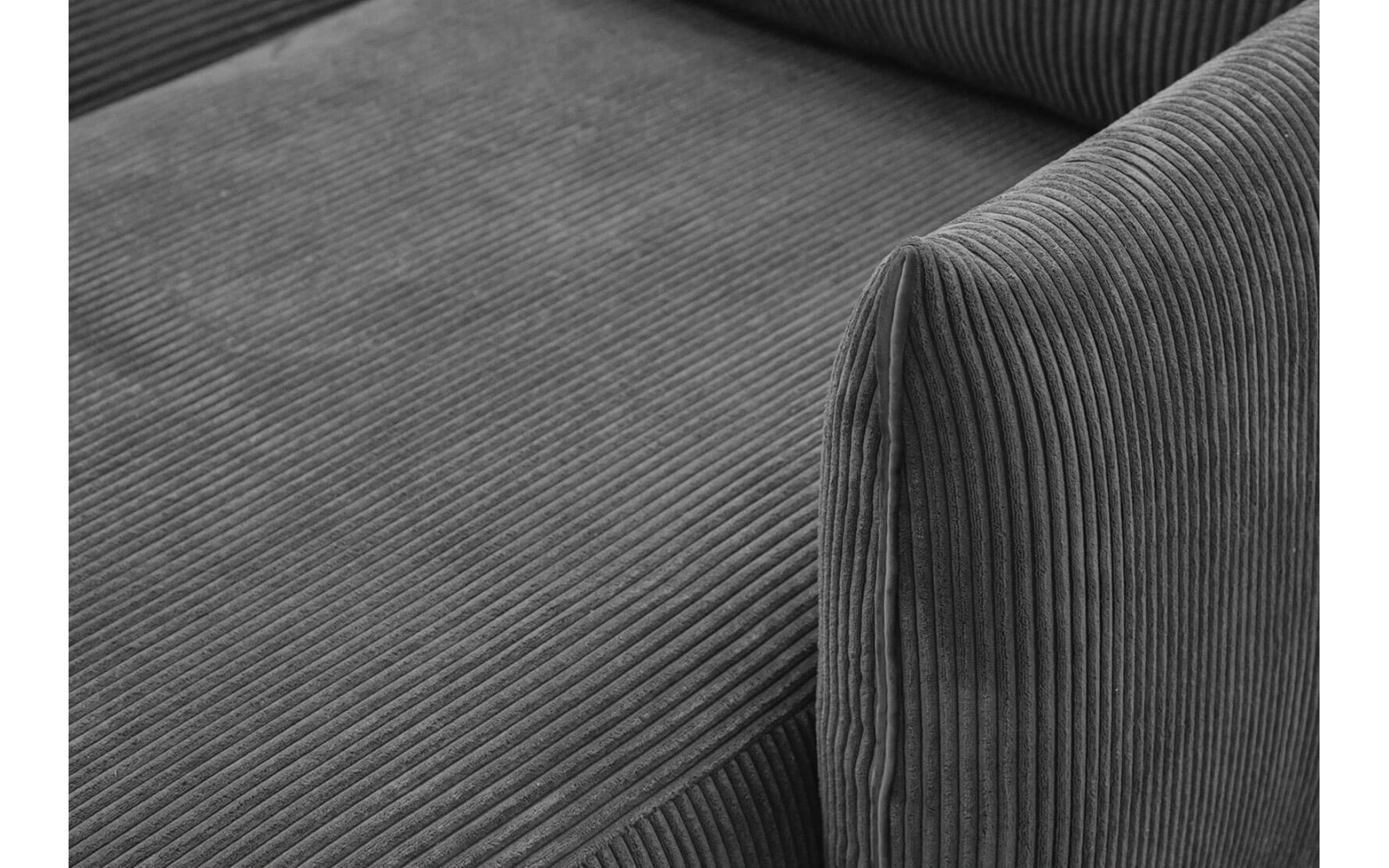 Canapé d'angle droit 4 places TAUER