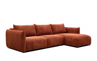 Canapé d'angle droit 4 places TAUER