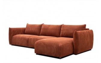 Canapé d'angle droit 4 places TAUER