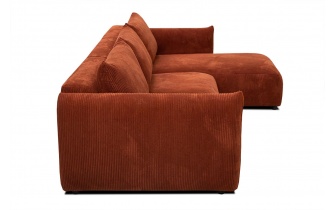 Canapé d'angle droit 4 places TAUER