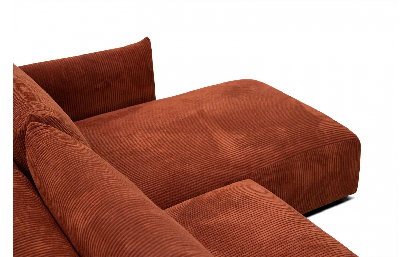 Canapé d'angle droit 4 places TAUER