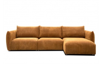 Canapé d'angle droit 4 places TAUER