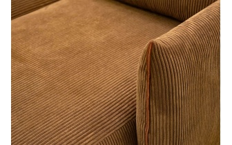 Canapé d'angle droit 4 places TAUER