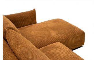 Canapé d'angle droit 4 places TAUER