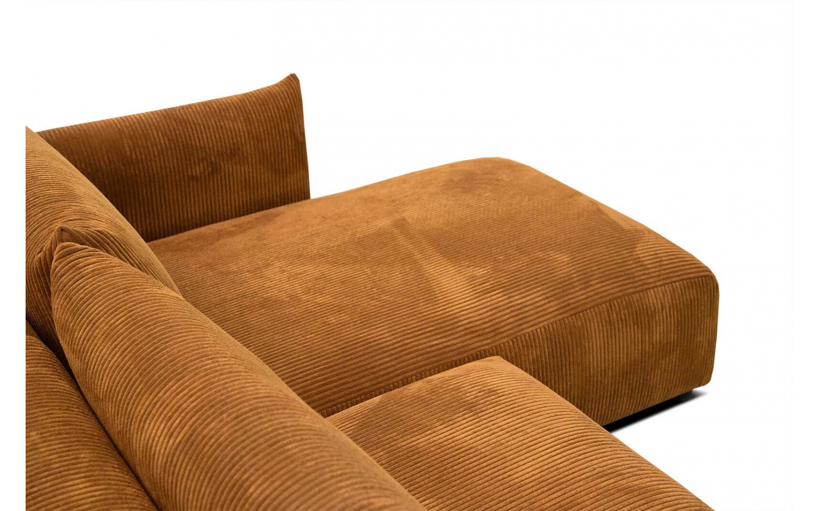 Canapé d'angle droit 4 places TAUER