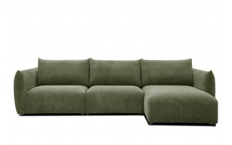 Canapé d'angle droit 4 places TAUER