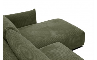 Canapé d'angle droit 4 places TAUER