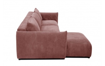 Canapé d'angle gauche 4 places TAUER