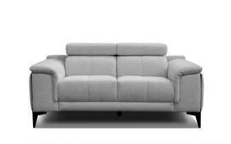 Canapé droit 2 places avec appuis-tête réglables MATERA