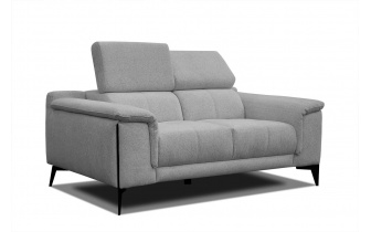 Canapé droit 2 places avec appuis-tête réglables MATERA