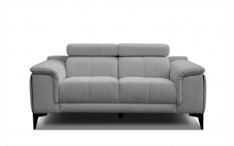 Canapé droit 2 places avec appuis-tête réglables MATERA