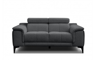 Canapé droit 2 places avec appuis-tête réglables MATERA