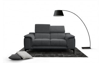 Canapé droit 2 places avec appuis-tête réglables MATERA